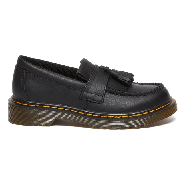 Adrian J Tassel Loafers | Matt black