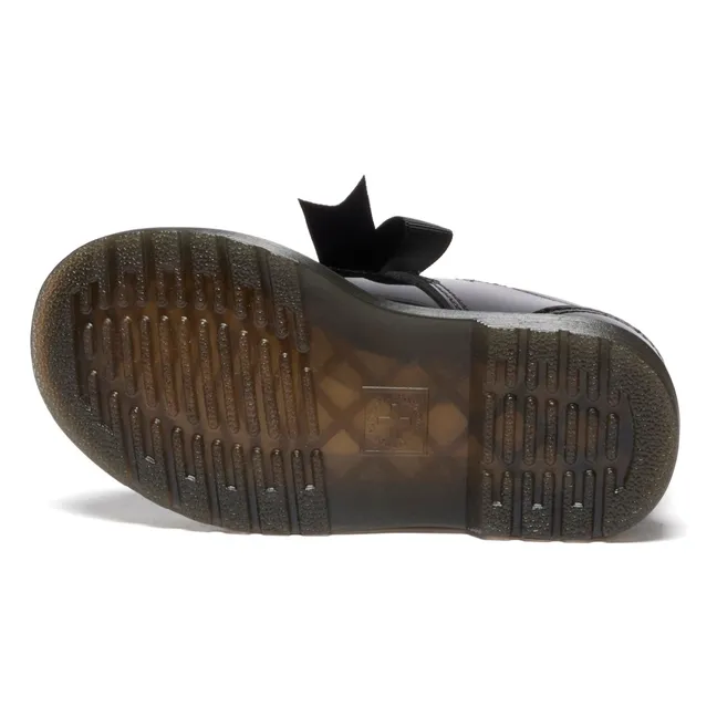 Mary Janes Noeud Bow J | Bright black