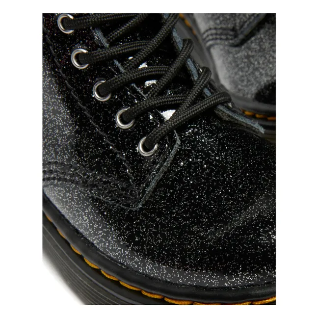 Boots Lace-up 1460 J Glitter | Bright black