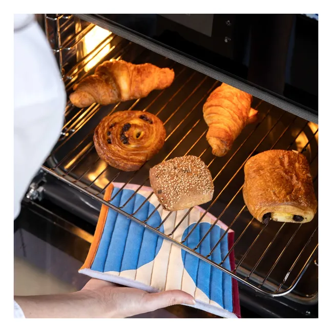 Stitch arc potholder