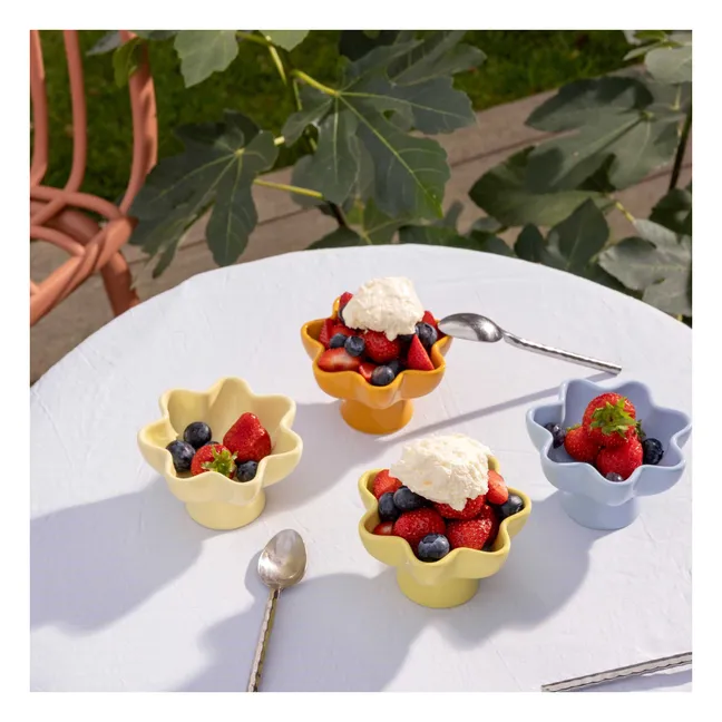 Sun stoneware bowls - Set of 4