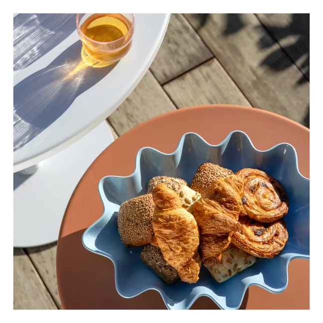 Sun stoneware dish | Ice Blue