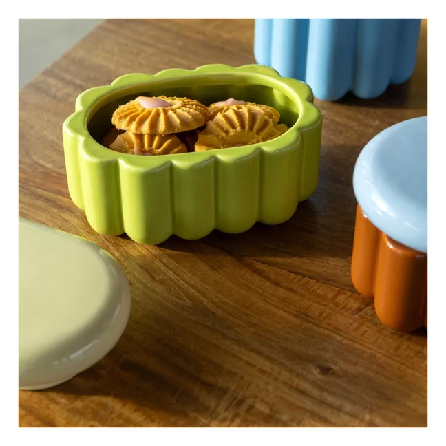 Caja rectangular Charlo | Verde