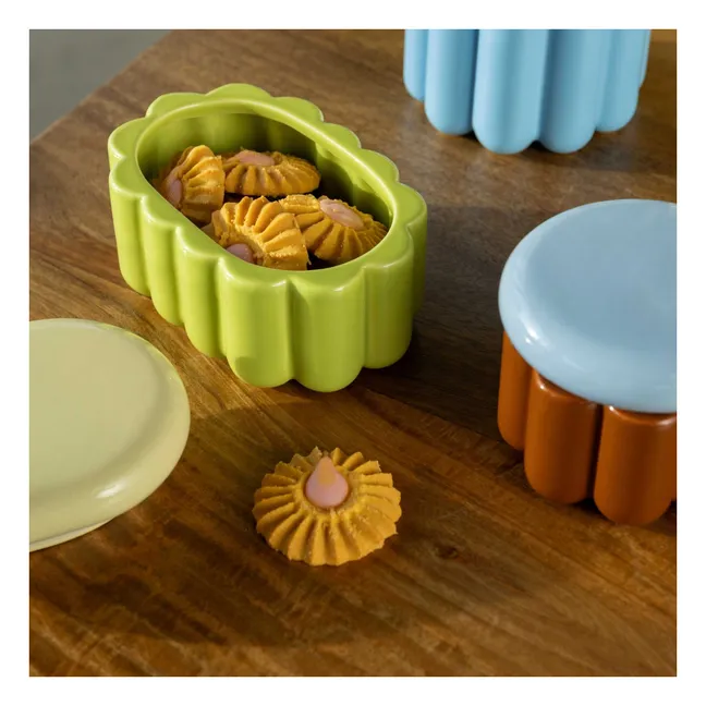 Charlo rectangular storage box | Green