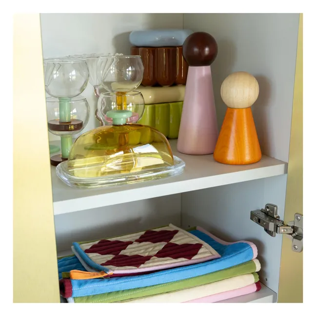 Charlo rectangular storage box | Green