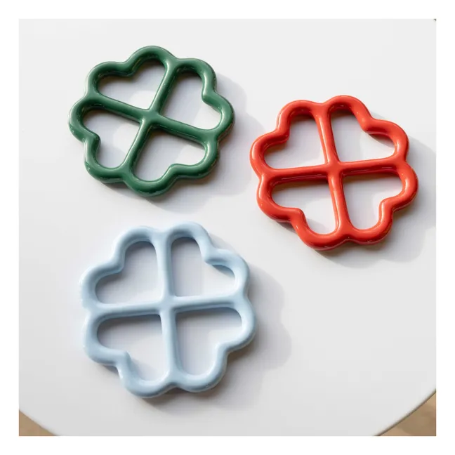 Clover trivet | Red