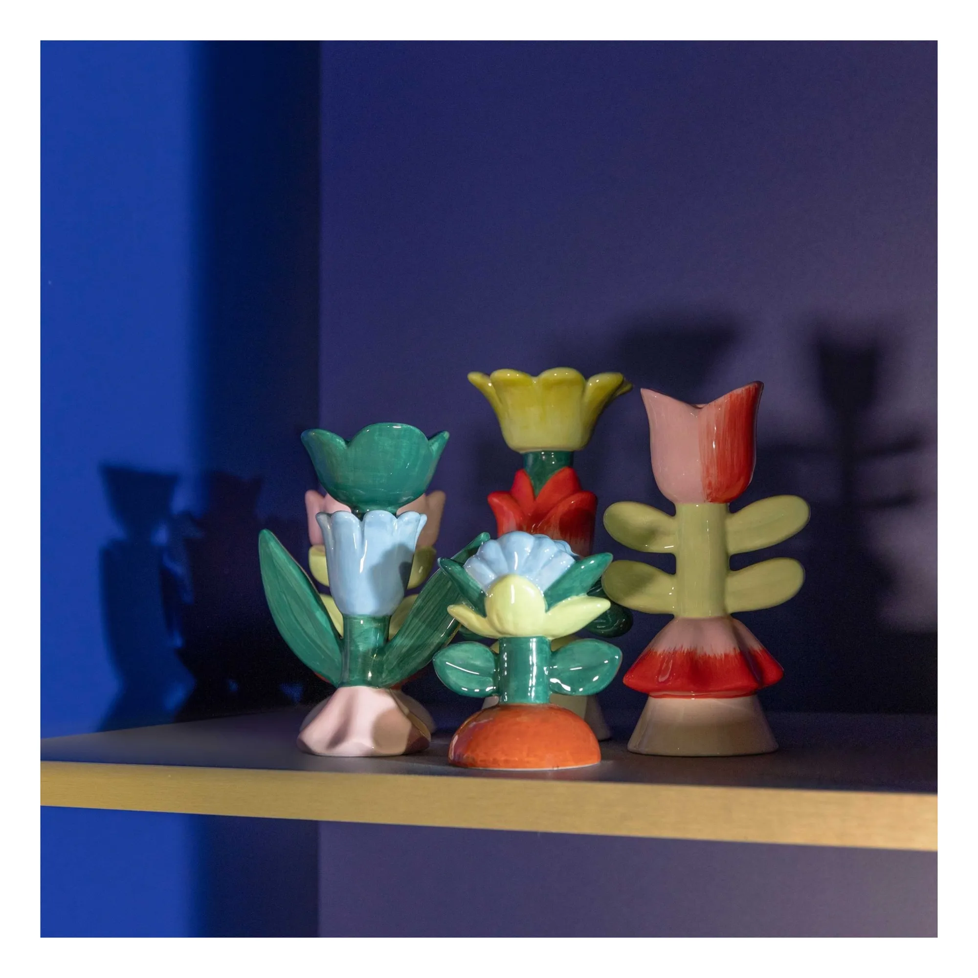 Bougeoir Blume | Vert- Image produit n°2