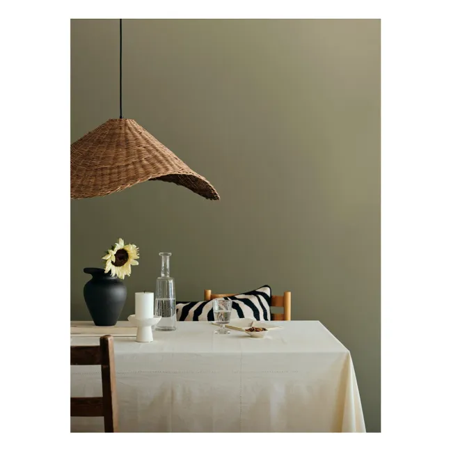 Grande suspension en rotin Nori