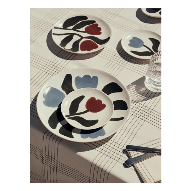Dora dinner plate | Blue