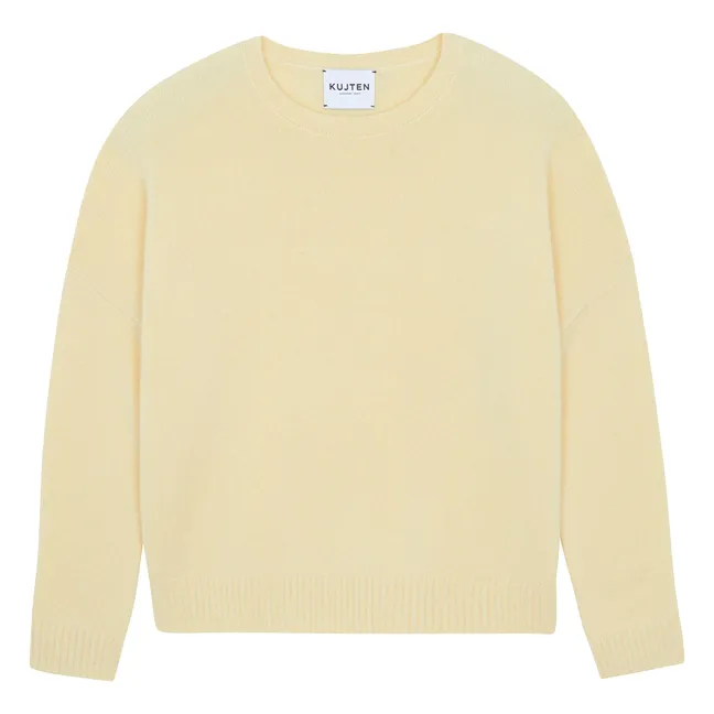 Pull Amelie Cachemire | Vert anis