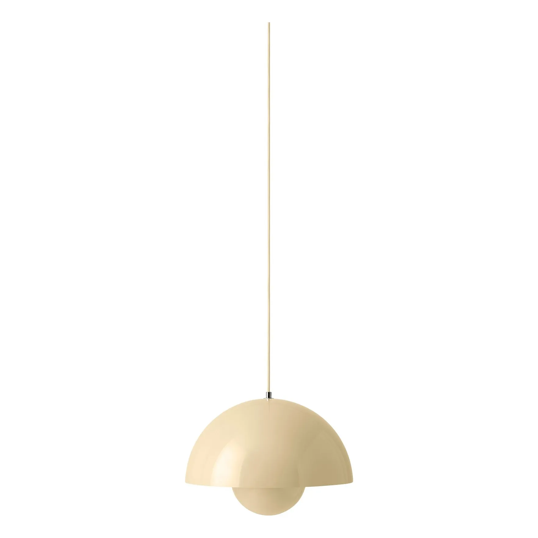 Suspension Flowerpot VP7, Verner Panton | Ivoire- Image produit n°0