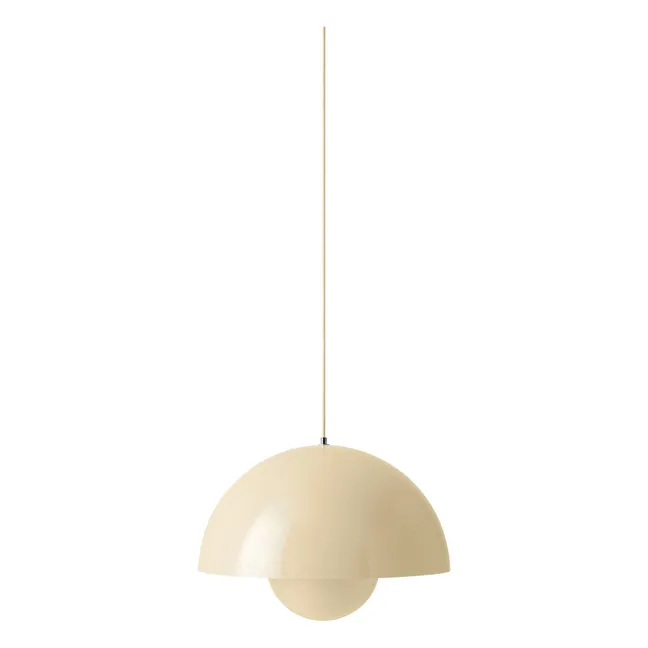 Suspension Flowerpot VP2, Verner Panton | Ivoire