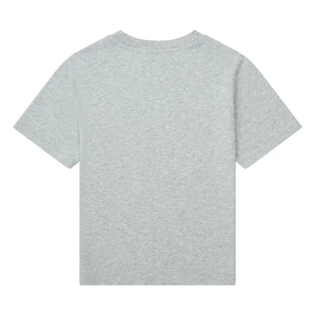 T-shirt Manches Courte Coton Bio | Gris