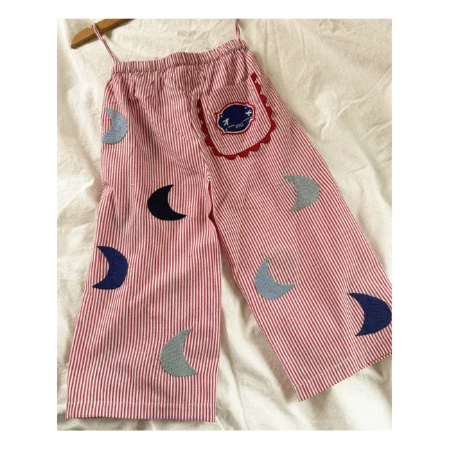 Striped Saxo Pants - Children's Collection | Red