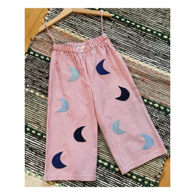 Pantalon Saxo Rayé - Collection Enfant | Rouge