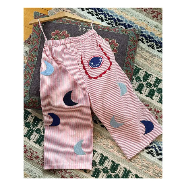 Pantalon Saxo Rayé - Collection Enfant | Rouge