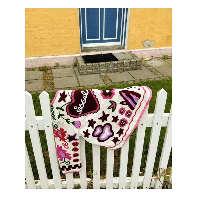 Maggie Embroidered Jacket - Children's Collection | Ecru