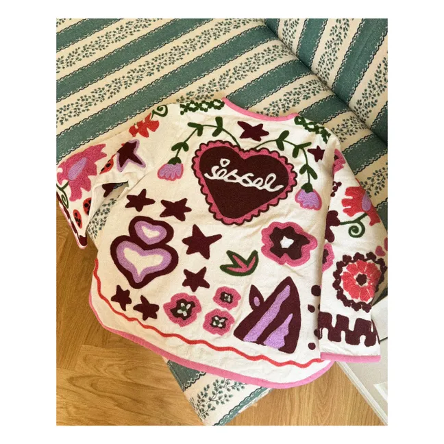 Chaqueta bordada Maggie - Colección Infantil | Crudo