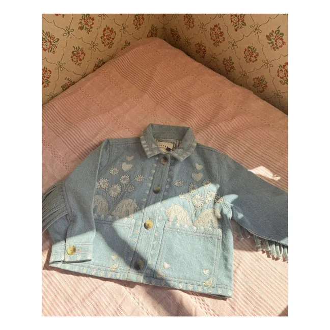 Christer Denim Jacket - Children's collection | Light Blue