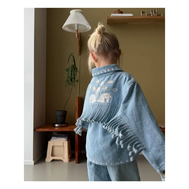 Christer Denim Jacket - Children's collection | Light Blue