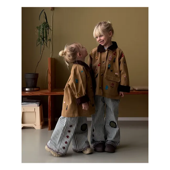 Cara Organic Cotton Jacket - Children's Collection | Camel