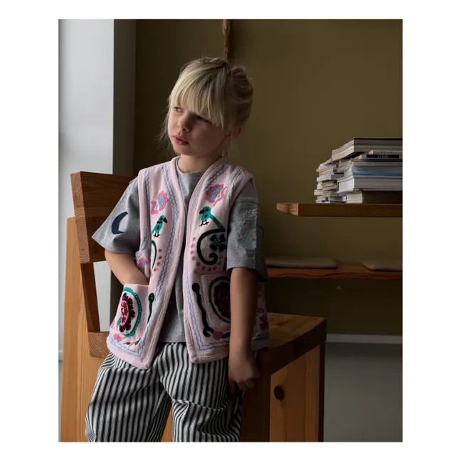 Caia Sleeveless Jacket - Children's Collection | Pink