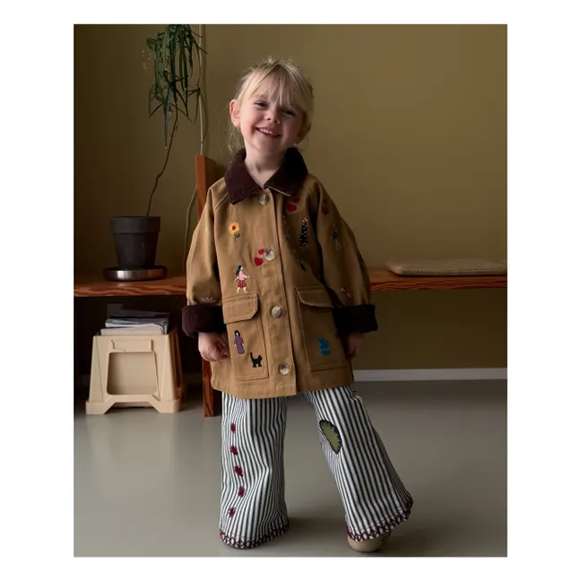 Cara Organic Cotton Jacket - Children's Collection | Camel