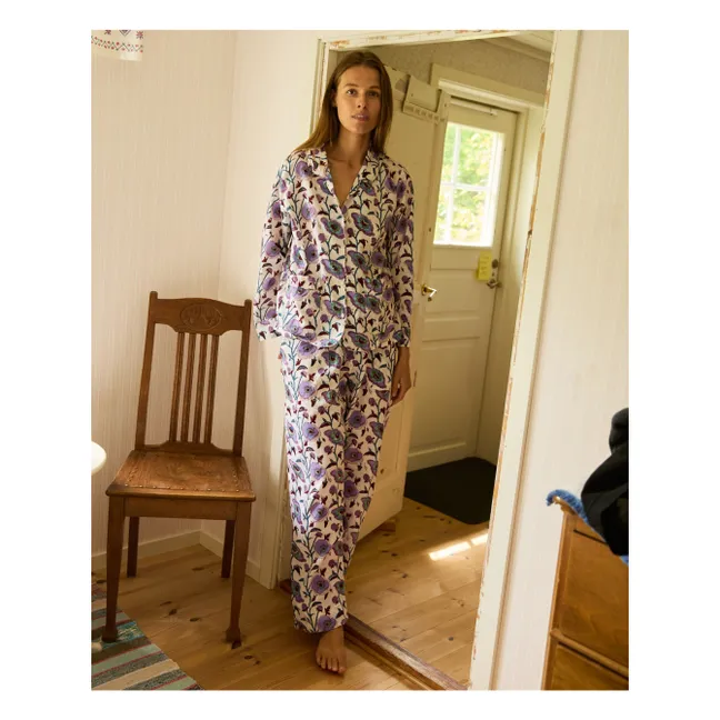 Pyjama Coton Bio | Violet