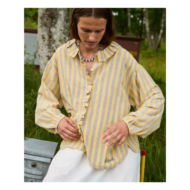 Chemise Rayures Mirelle | Jaune