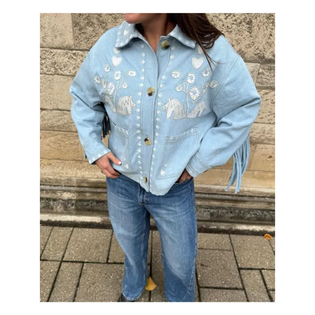 Christer Denim Jacket | Blue