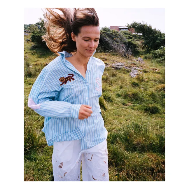 Chemise Rayures Pil | Vert