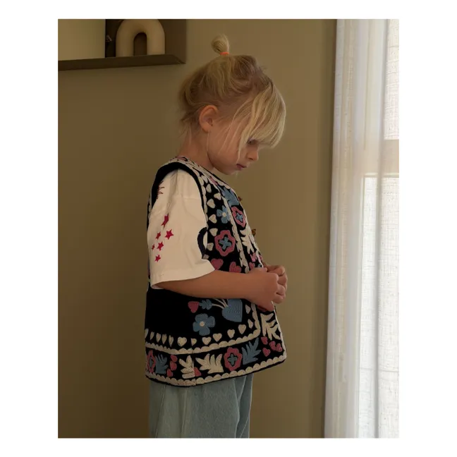 Timothy Sleeveless Jackets - Children's Collection | Navy blue