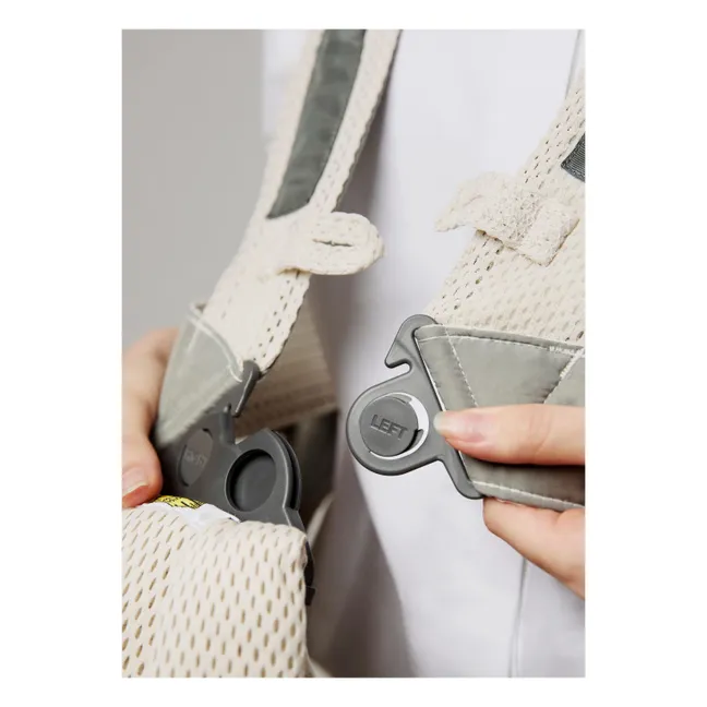 Portabebés de malla mini | Crema