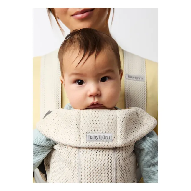 Portabebés de malla mini | Crema
