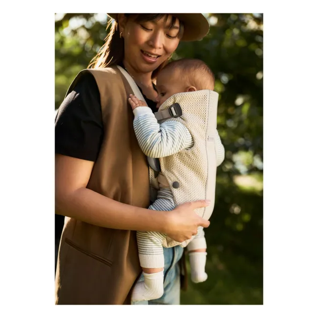 Porte-bébé Mini en mesh | Crème