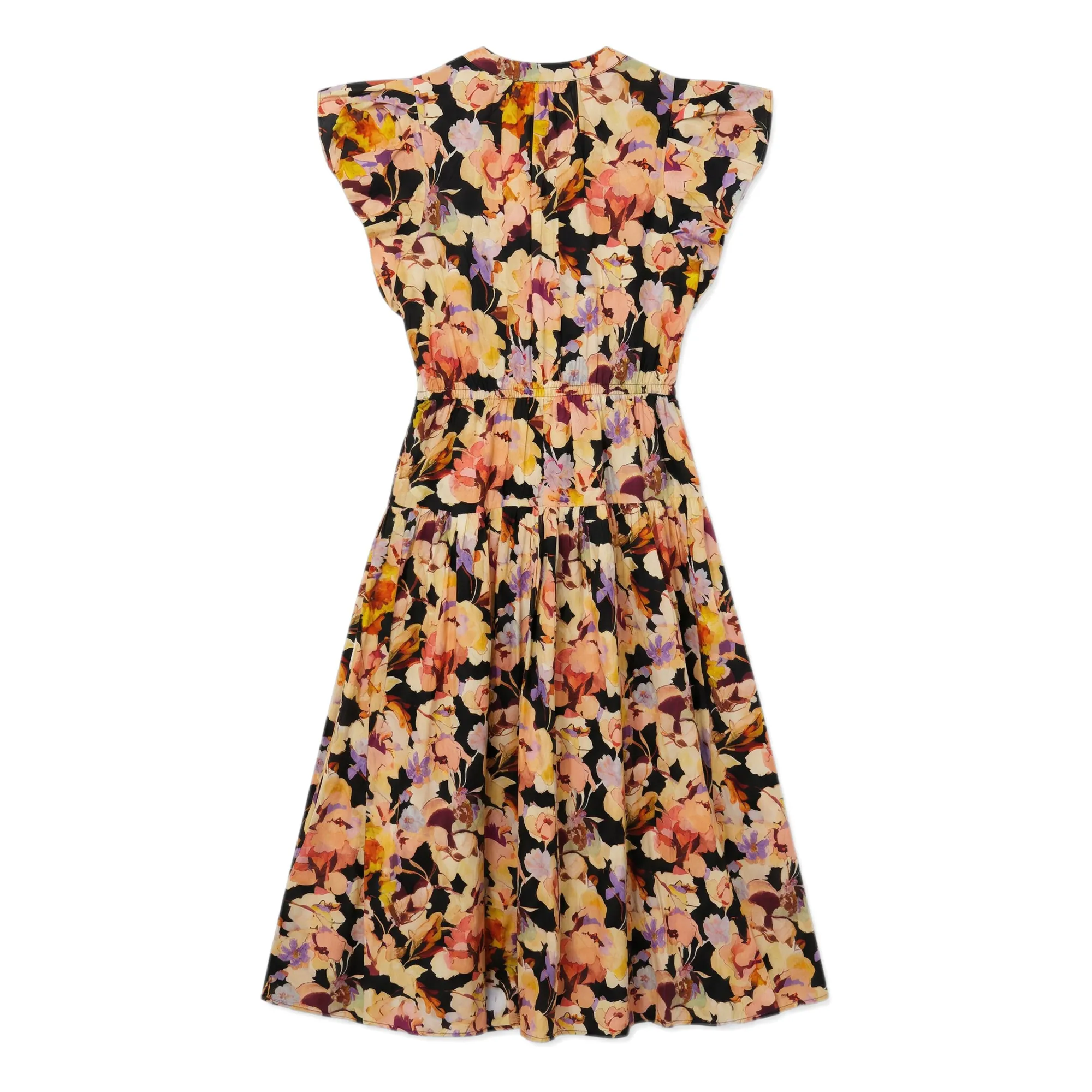 Robe Marin Coton | Rose- Image produit n°2
