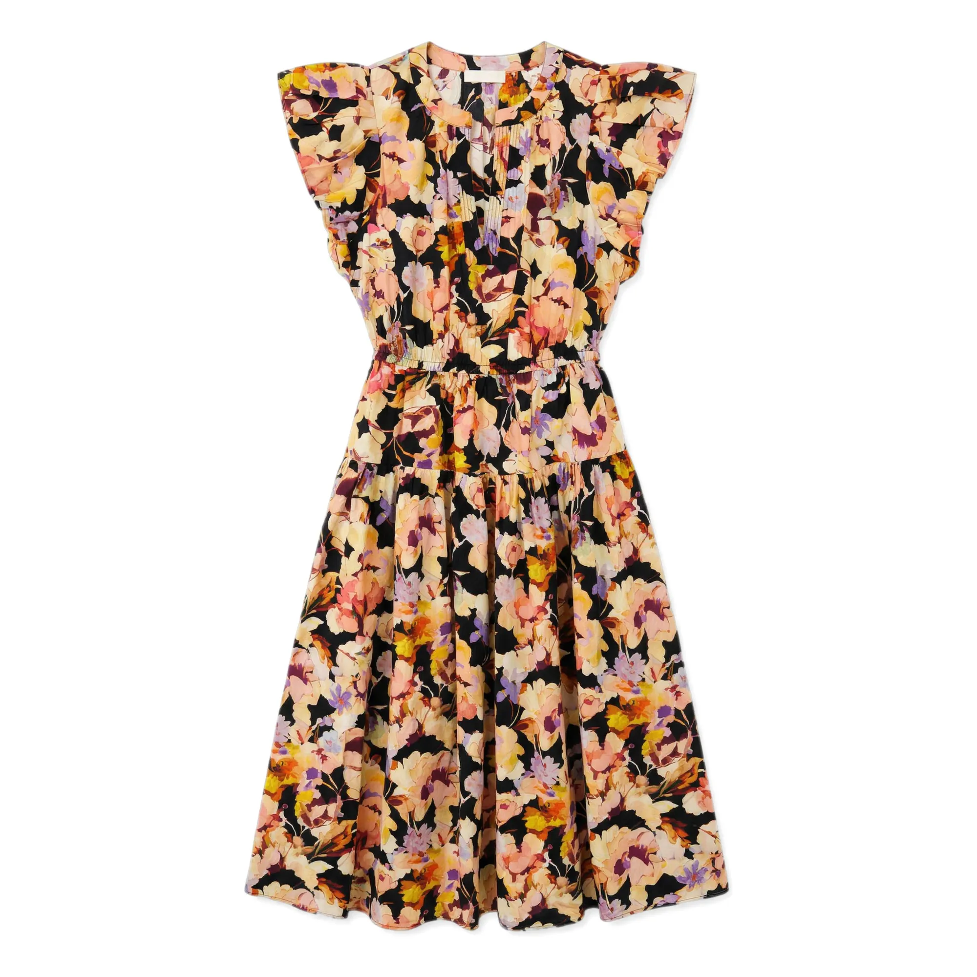 Robe Marin Coton | Rose- Image produit n°0