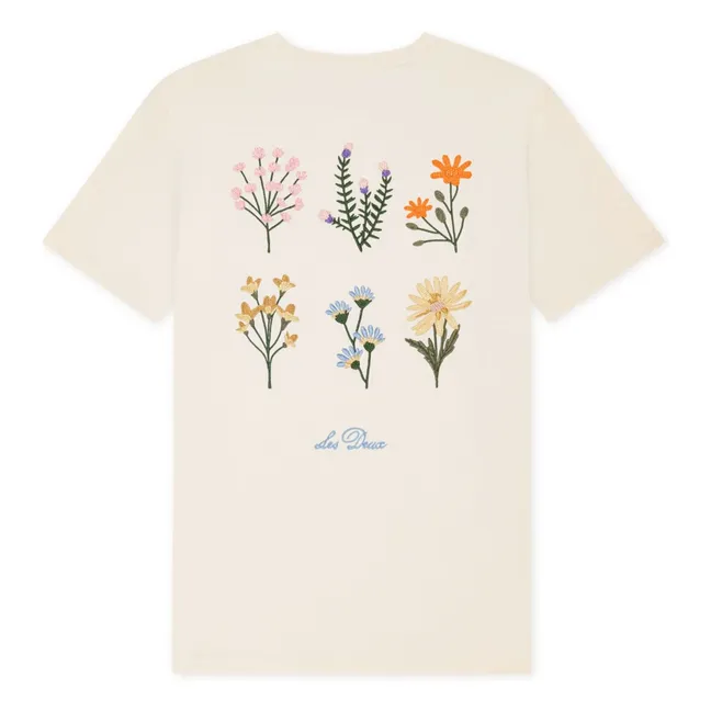 Wild Flower Cotton T-shirt | White