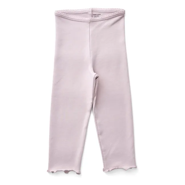 Organic Cotton Capri Legging | Beige pink