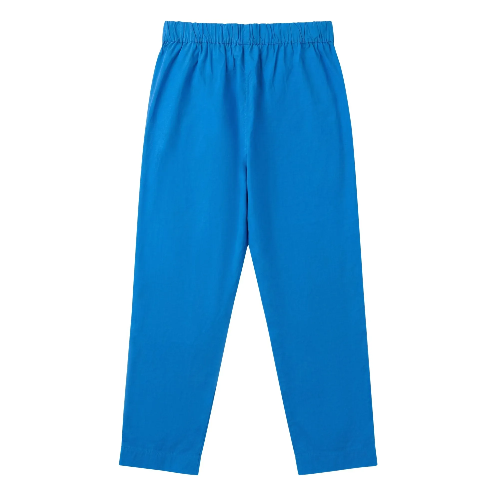 Pantalon Draper Coton | Bleu turquoise- Image produit n°2