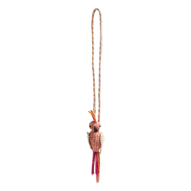 Charms Iraca Perroquet | Rose