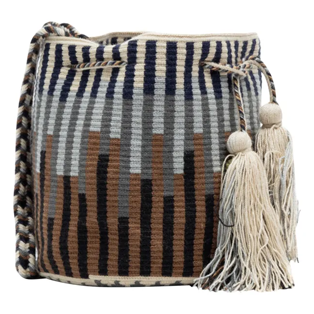 Sac Crossbody Medium Lynx | Marron