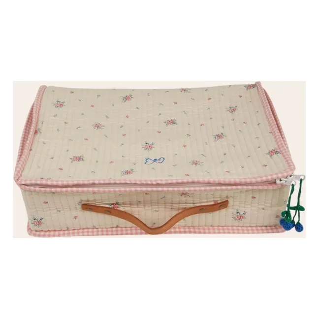 Grande valise de rangement Pâquerette | Blanc