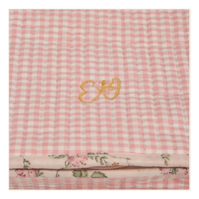 Large Vichy storage case | Pink