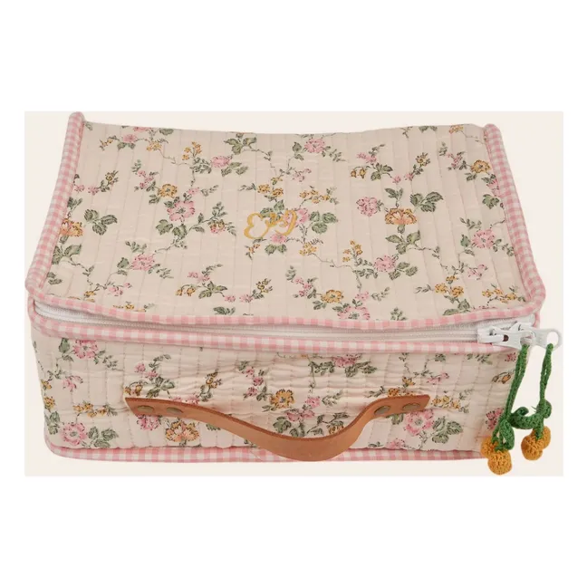 Petite valise de rangement Rosier | Ecru