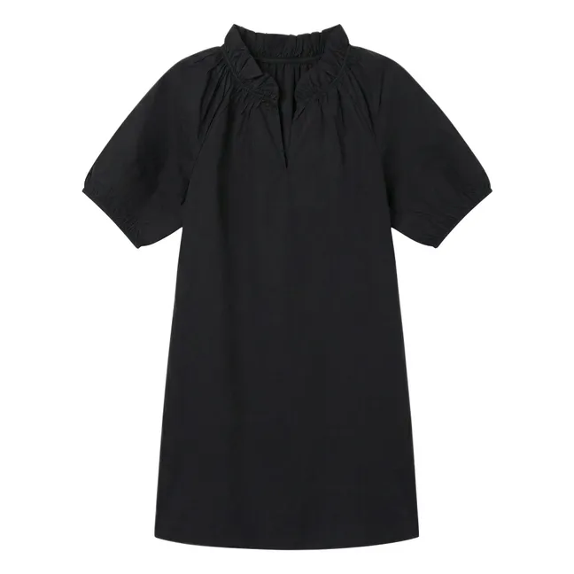 Abito in cotone Carleigh | Nero