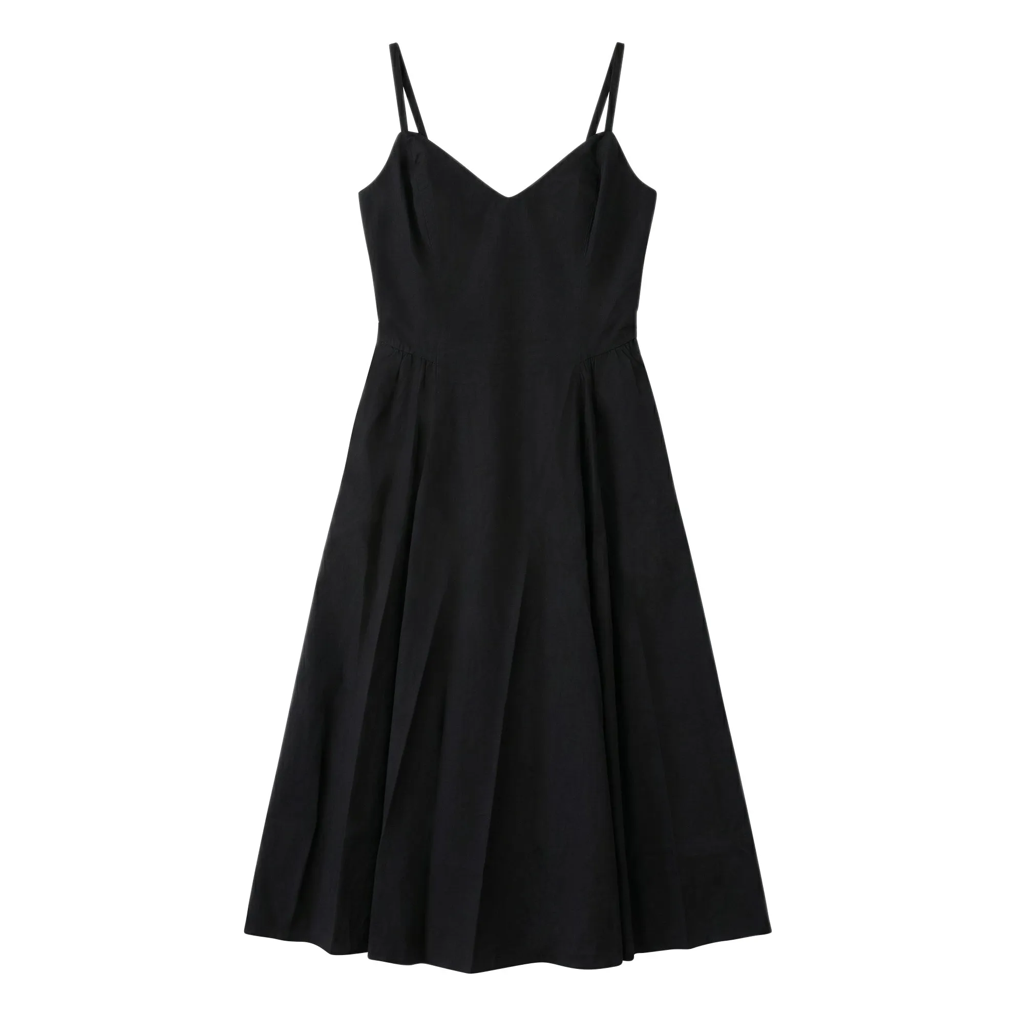 Xirena Black Cotton Bardot Dress