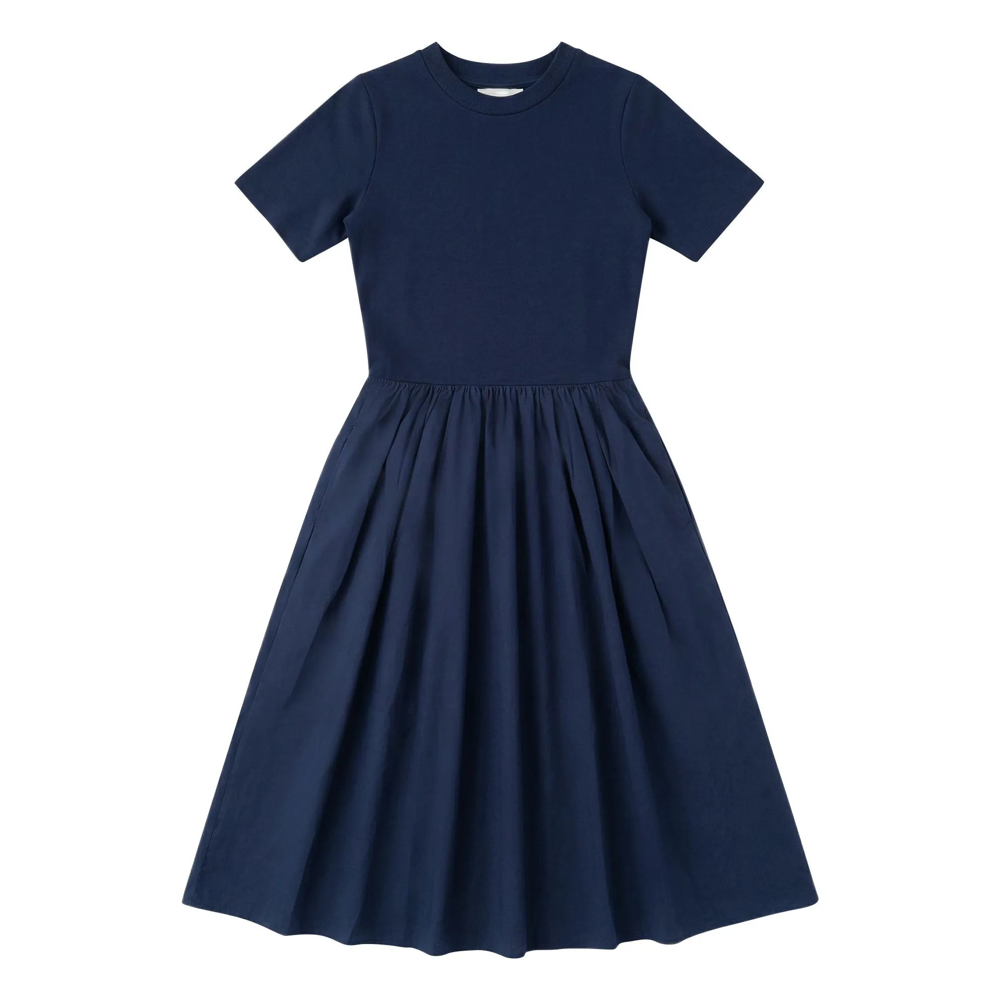 Xirena Midnight Blue Fayth Cotton Dress