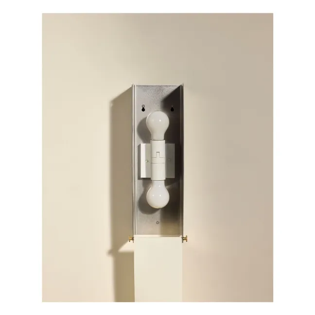 Applique en inox brossé Boxie | Inox