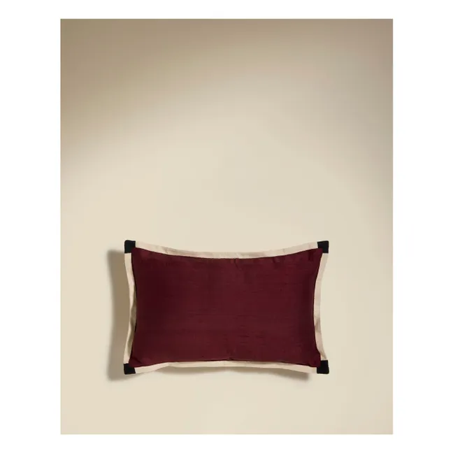 Coussin réversible Séquence | Ocre